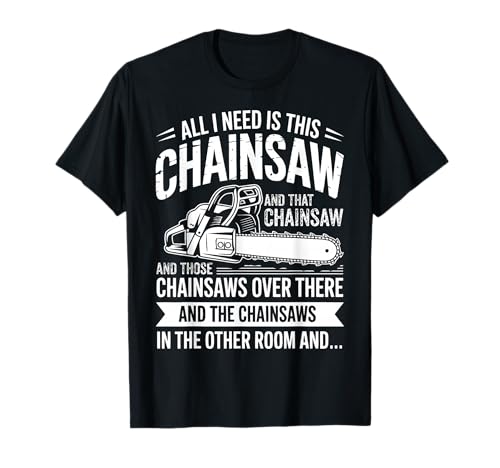 Chainsaw Wood Carver Gifts Lumberjack Artist T-Shirt for Carving Fans