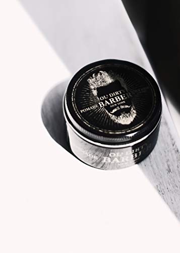Ol' Dirty Barber Hair Pomade For Men - Water Base Pomade For High Shine Strong Hold Styling Sleek Back - 4Oz #TOP4