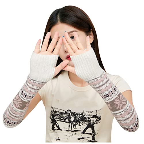 Schwarze Handschuhe Lange weiße handschuheang,Fingerlose,Zauberer Kappe...