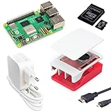 Raspberry Pi 5 8GB smart-home-komponente - Raspberry Pi 5 / 8GB Desktop-Starter-Kit (32 GB) weiß