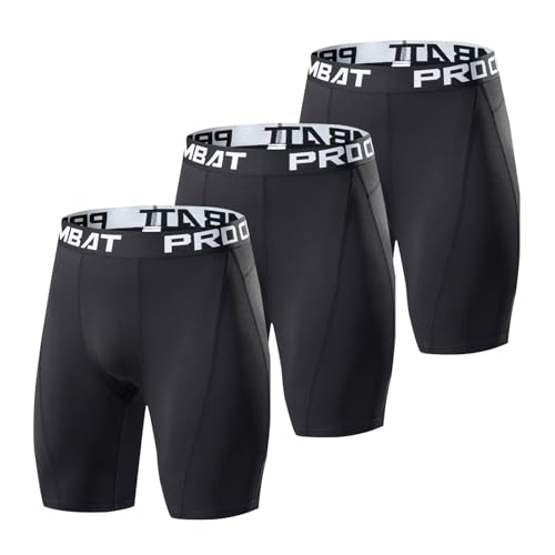Short de compression homme séchage rapide respirant pour sport musculation