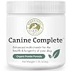 Wholistic Pet Organics Canine Complete Dog Multivitamin 1 Lb Nutrient Rich Multi Vitamins and Supplements Whole Food Powder for Immune System Skin Coat Overall Health