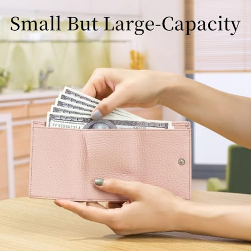 Houtangduty Mini Wallet, Houtndguter Rfid Wallet, 2025 New Leather RFID Blocking Card Holder Organizer Pocket for Woman (Style 1)3
