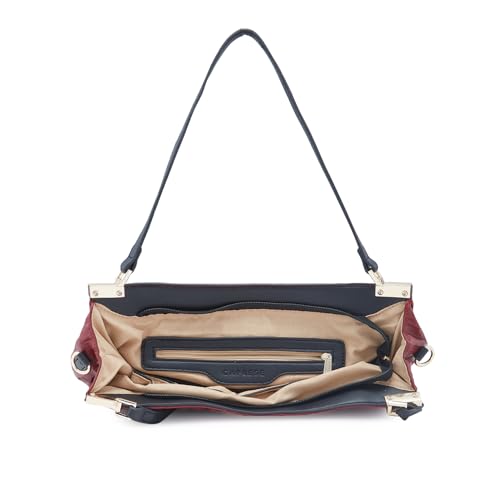 Image of Caprese Shyla Hobo Bag, Large | Self Designed Shoulder Bag for Women with Easy Front Access Pocket | Secure Top Zip | Perfect for Casual & Daily Use