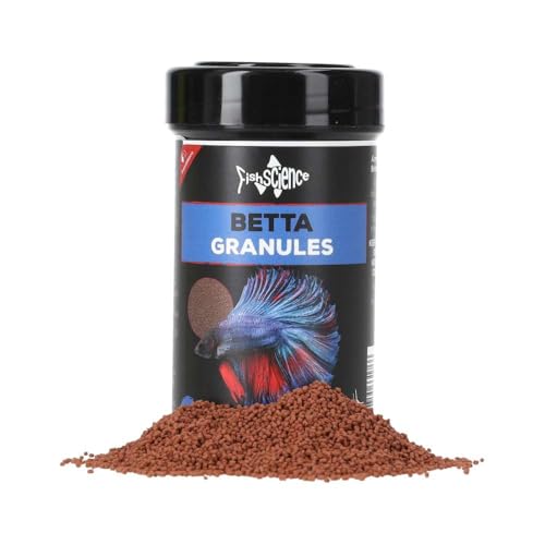 FishScience Betta Fish Food Granules 35g 0.8mm Siamese Fighting Fish