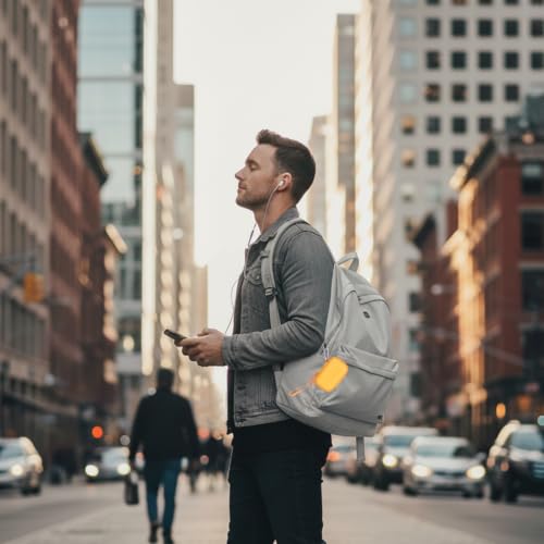 Image of Carrying Case for HiFi Walker H2 / SnowSky /FiiO Echo MINI /Surfans F20 / MECHEN M30 HiFi MP3 Music Player(Case Only) (Orange)
