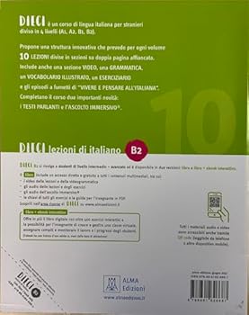 Paperback Dieci Lezioni Di Italiano (B2) Book