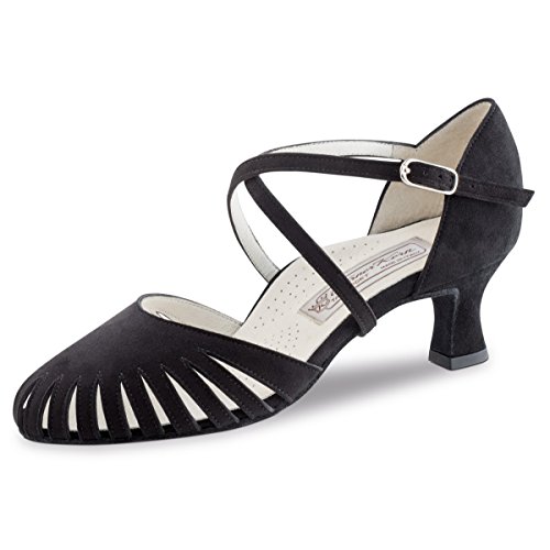 Chaussures de danse Murielle Werner Kern en cuir nubuck haut de gamme