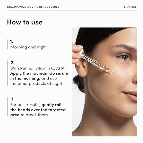 FRANKLY-Niacinamide-15-Zinc-Beads-Serum-Acne-Dark-Spots-Care-Oil-Control-Even-Skin-Texture-Glow-Vegan-Cruelty-Free-Non-Comedogenic-All-skin-types-Korean-Skincare-101-floz