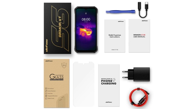 Ulefone Armor 11T 5G Handy integrierte Wärmebildkamera - Android 11 Outdoor Smartphone ohne Vertrag MediaTek Dimensity… – Bild 8