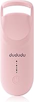 DUDUDU Heated Eyelash Curler: Portable Mini Electric Lash Curler, 2 Temp Levels, Type-C Recharge, 10s Heat 3s Curl, 24H Lift