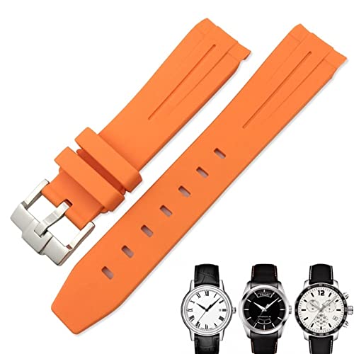 Bracelet de montre en caoutchouc 19mm étanche pour Tissot 1853 Lelocle