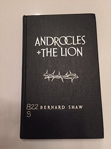 Shaw alphabet version of ANDROCLES AND THE LION... B0025X60C2 Book Cover