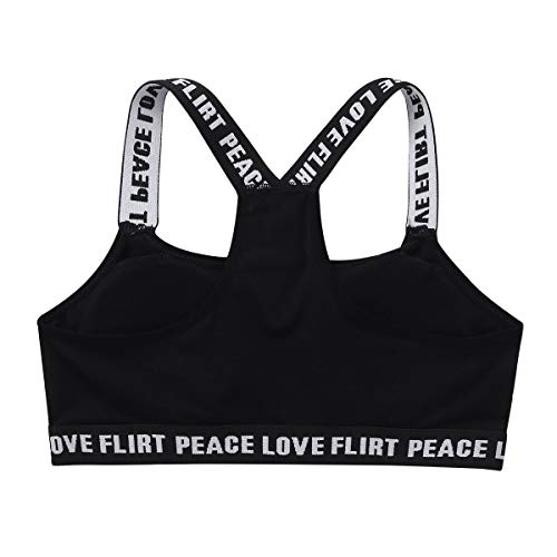 iEFiEL Puberty Growing Young Girls Soft Padded Cotton Sports Training Bra Wireless4