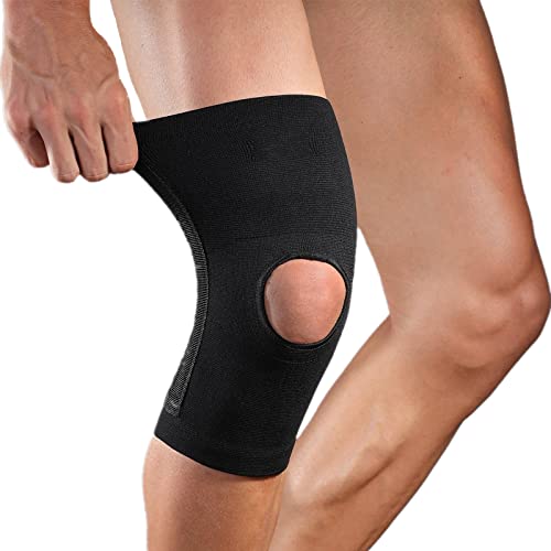 SOLO ACTFIT Rodillera Deportivas Compresion, Antideslizante Soporte de Rodilla con Estabilizadores Laterales, Rodillera Ortopédica para Dolor de Artritis, Correr, Voleibol, Baloncesto (único, L/XL) Cover