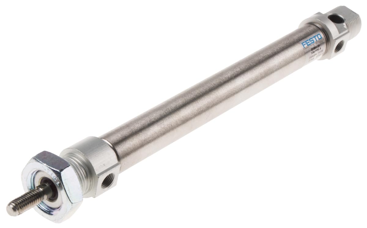 DSNU-20-150-PPS-A (1908304) Normzylinder Hub:150mm Kolben-Durchmesser:20 mm Kolbenstangengewinde:M8