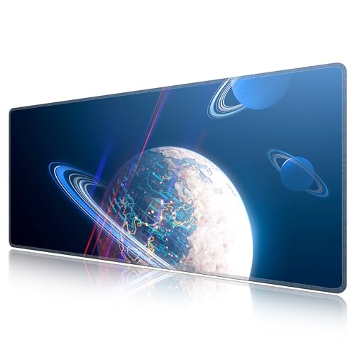 Grand tapis de souris déco bureau LL-COEUR tapis XXL pour clavier de table