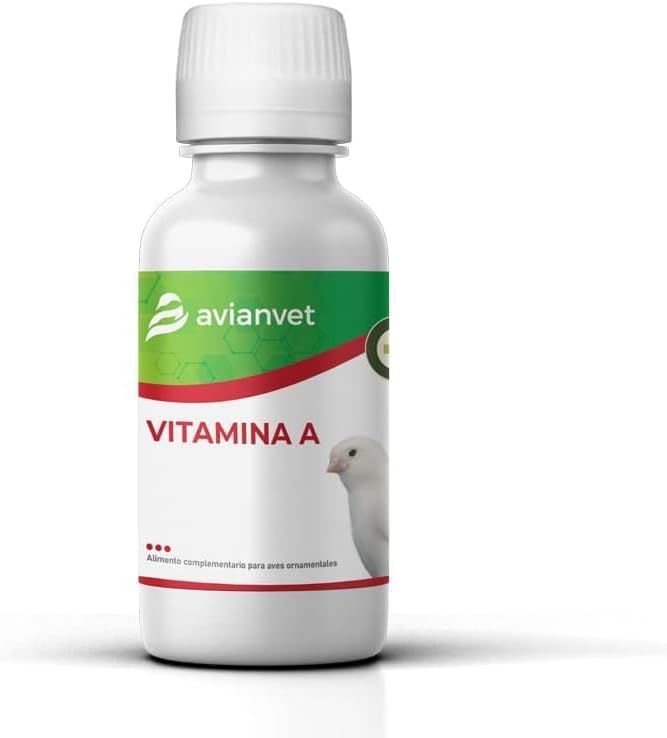 Vitamina A | Suplemento líquido para pájaros | Ayuda en la formac...