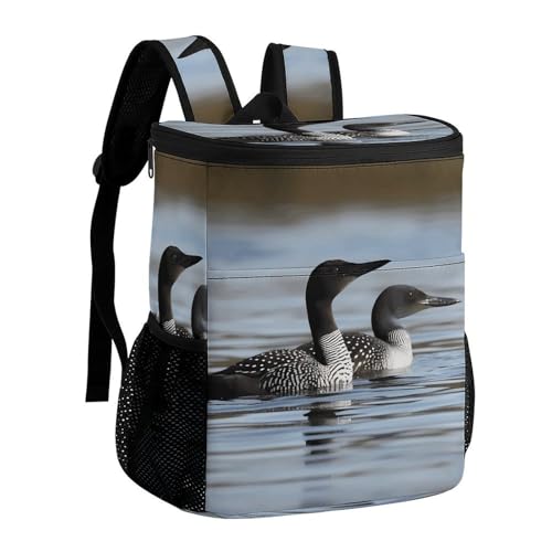 Sac à dos isotherme Loon Birds robuste étanche pour le camping