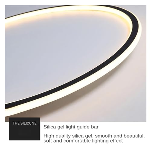 Plafond LED minimaliste chambre salon éclairage télécommande dimmable