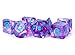 Unicorn Dice: Violet Infusion 16mm Poly Dice Set