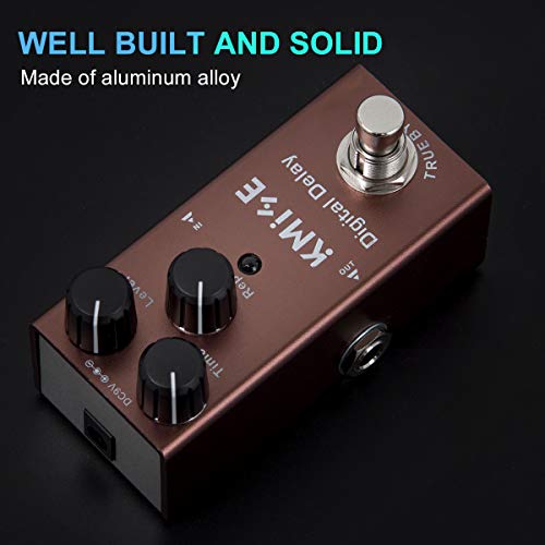 Lotmusic Digital Delay Electric Guitar Effects Pedal Mini Single Type Dc 9V True Bypass #TOP1
