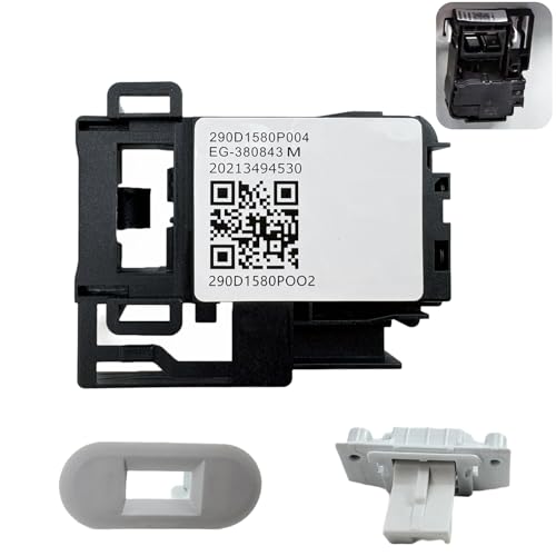 La Mejor Lista de centros de lavado ge - solo los mejores. 45 CEYHTLY WH01X27954 - Interruptor de bloqueo de tapa de lavadora compatible con GE Hotpoint - Reemplazo de bloqueo de tapa de lavadora WH01X24114 290D1580P001 290D1580P002...