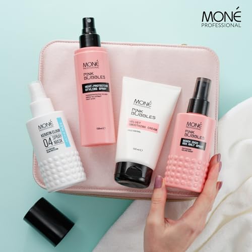 MONÉ PROFESSIONAL - Protector Térmico Pelo, Desenredante Pelo Mujer, Spray Acondicionador Sin Aclarado 10 en 1, Queratina Cabello - Protege, Nutre y Fortalece el Pelo - 150 ml - imagen 9