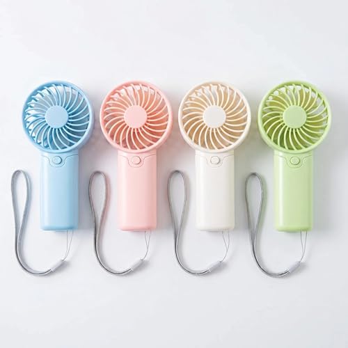 Cadeaux d'été Feng Shui : lot de 4 mini ventilateurs portables légers à piles