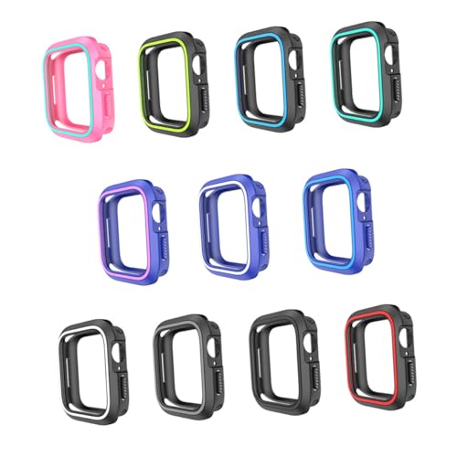 Funda silicona protectora para watch compatible con relojes inteligentes negros 7