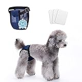 【Reducción de desechos en vertederos】 🐶Cambie a nuestros pañales lavables para perros, que no solo mejoran la permeabilidad al aire del perro, sino que también desempeñan un papel positivo en la protección del medio ambiente. Reducir el consumo innecesario de basura.
