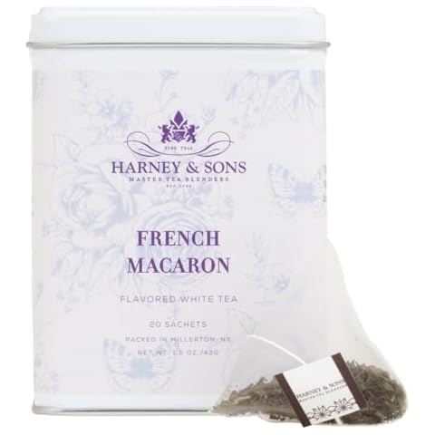 Harney & Sons French Macaron White Tea Cover