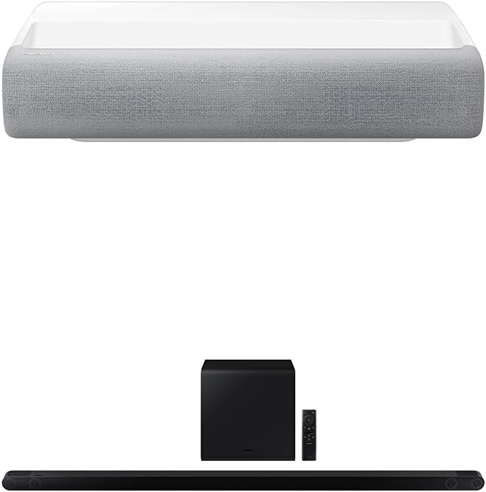 SAMSUNG 120 The Premiere Ultra Short Throw 4K UHD (SP-LSP7TFAXZA, Latest Model) w/ SAMSUNG HW-S800B/ZA 3.2.1ch Soundbar,Wireless Dolby Atmos DTS Virtual:X, (Newest Model),Black SAMSUNG 120 The Premiere Ultra Short Throw 4K UHD (SP-LSP7TFAXZA, Latest Model) w/ SAMSUNG HW-S800B/ZA 3.2.1ch Soundbar,Wireless Dolby Atmos DTS Virtual:X, (Newest Model),Black