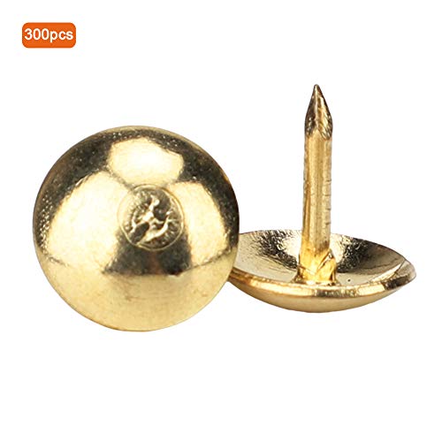 300Pcs Chiodi per tappezzeria per mobili in oro
