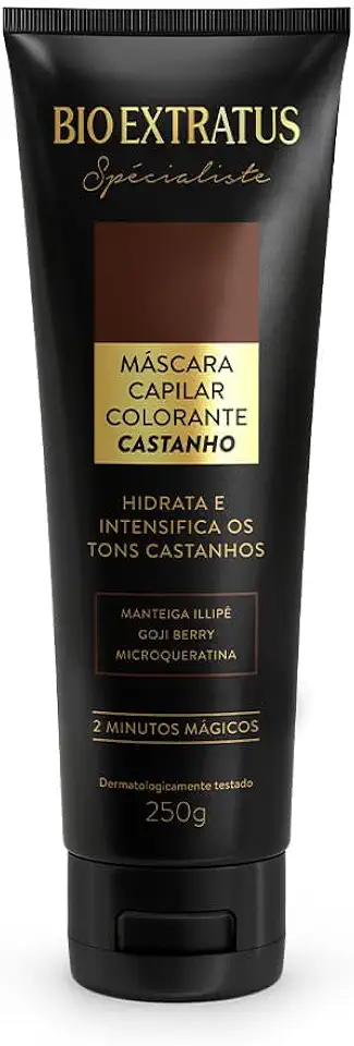 Máscara Spécialiste Colorante Castanha Bio Extratus 250g