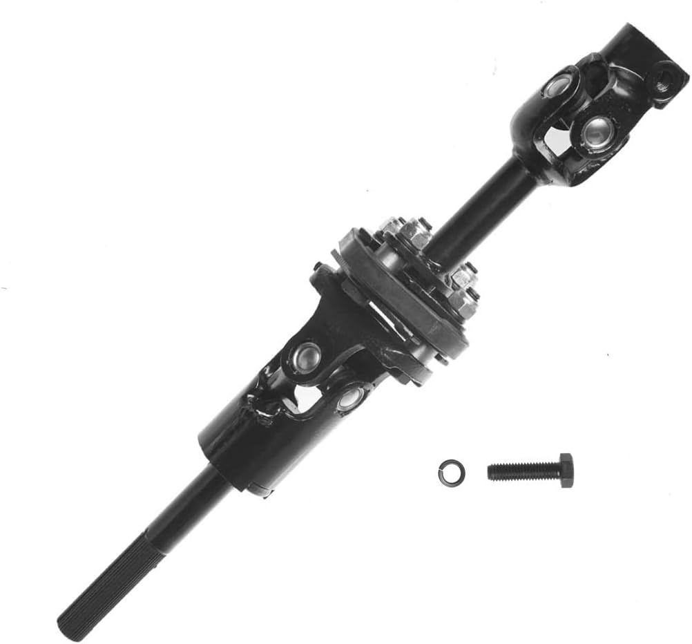 KEYOOG Intermediate Steering Shaft Column w/Universal Rag U-Joint Fit for 1999-2004 Chevy S10 Tracker 1999-2005 Suzuki Grand Vitara 425-W01 91174749 48220-67D50 48220-65D60