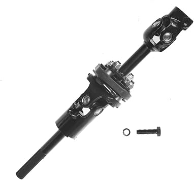 Intermediate Steering Shaft Column w/Universal Rag U-Joint Fit for 1999-2004 Chevy S10 Tracker 1999-2005 Suzuki Grand Vitara 425-W01 91174749 48220-67D50 48220-65D60