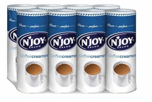 N'Joy Coffee Creamer, 8 Pack, 128 oz (8 lbs), Pours the Perfect Portion