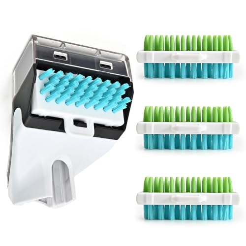 Shark PX201 PX203BRN Brush Attachment Compatible with Shark PX201 PX202BRN PX203BRN, for Shark CarpetXpert Upright EX201 R-EX200 R-EX201 EX150 EX151 Portable Carpet Cleaner Accessories (1+3)