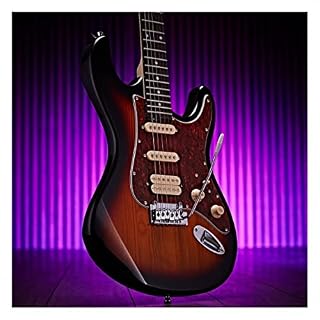 Pack guitare électrique et ampli 4/4 pour adultes débutant(e) s Sunburst - Les Beatles, Paul McCartney, John Lennon, RIngo Starr, George Harrison Pack guitare électrique et ampli 4/4 pour adultes débutant(e) s Sunburst – Image 2