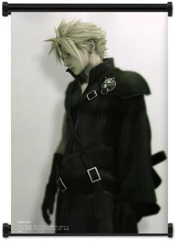Final Fantasy VII Advent Children Cloud Fabric Wall Scroll Poster (16"x22") Inches