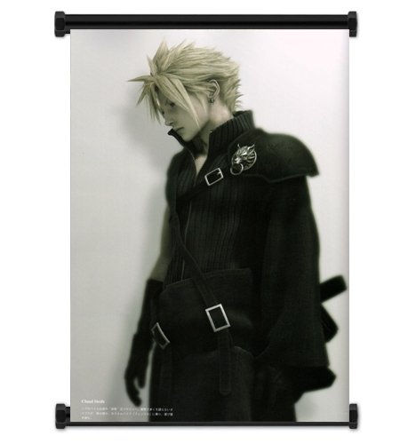 Final Fantasy VII Advent Children Cloud Fabric Wall Scroll Poster (16