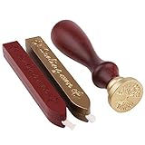 【Desmontable】El sello es extraíble, se puede utilizar para todo tipo de sellos, bueno para decorar sobres, paquetes, invitaciones, etc.