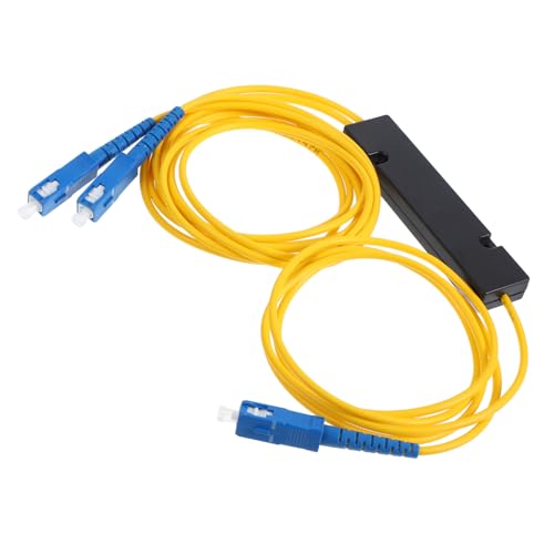 CIYODO Convenient Singlemode Fiber Optical Splitter Protective Cover Fused Fiber Splitter for Home Theater and Compatible Various Devices