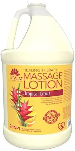 Healing Therapy Massage Lotion | 1 Gal (Tropical Citrus)