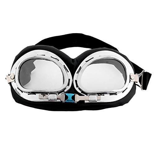Seguridad caliente Anti-UV motocicleta Vespa Piloto Casco Gafas Gafas Motocross clara clásico de seguridad anti-UV Vespa antirreflejo Gafas Gafas Casco multicolor del motocrós espectáculo al aire libr