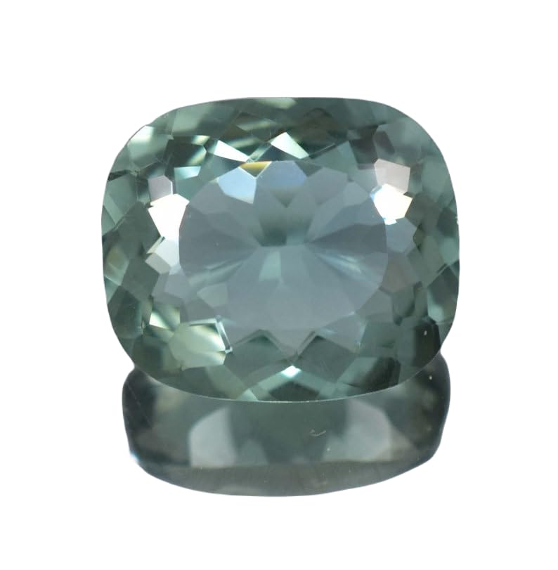 Grandidierite naturelle 18x16mm facettee pour fabriquer votre bague personnalisee diy