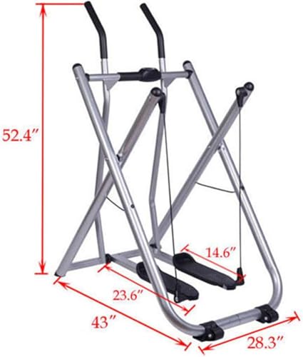 Szybowiec eliptyczny - Total Body Fitness Sprzęt do ćwiczeń domowej siłowni, wsparcie niskiego uderzenia dla 113-136 kg, skuteczne treningi