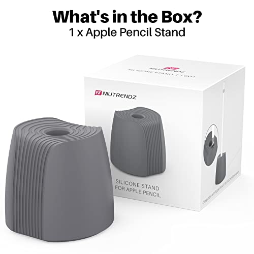 NIUTRENDZ Supporto in Silicone per Apple Pencil 1a...