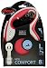 flexi Rollleine New Comfort - rot- L - 8 m, 4000498043806, rot, small & flexi Giant L Gurt 8 m für Hunde bis 50 kg